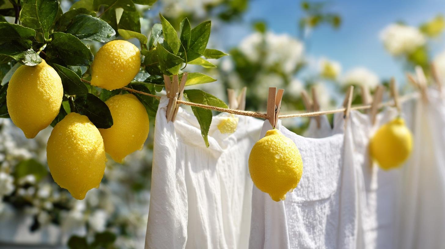 Proč prát bílé prádlo s citronovou šťávou a co to dělá? Je to prostě kouzlo. Jak citron působí na skvrny a zažloutnutí