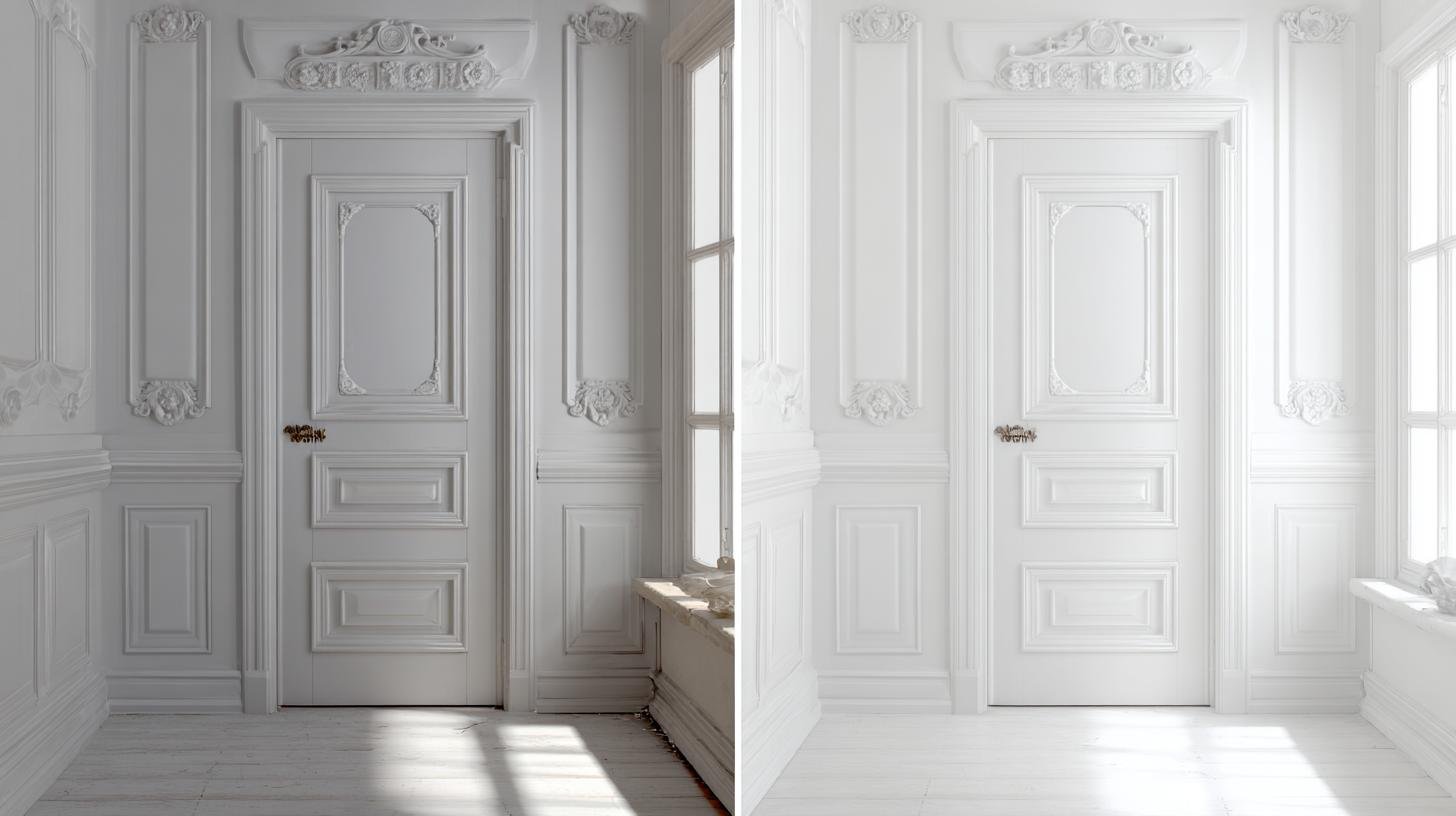 Užitečné rady pro čištění bílých dveří a navrácení jejich nového vzhledu