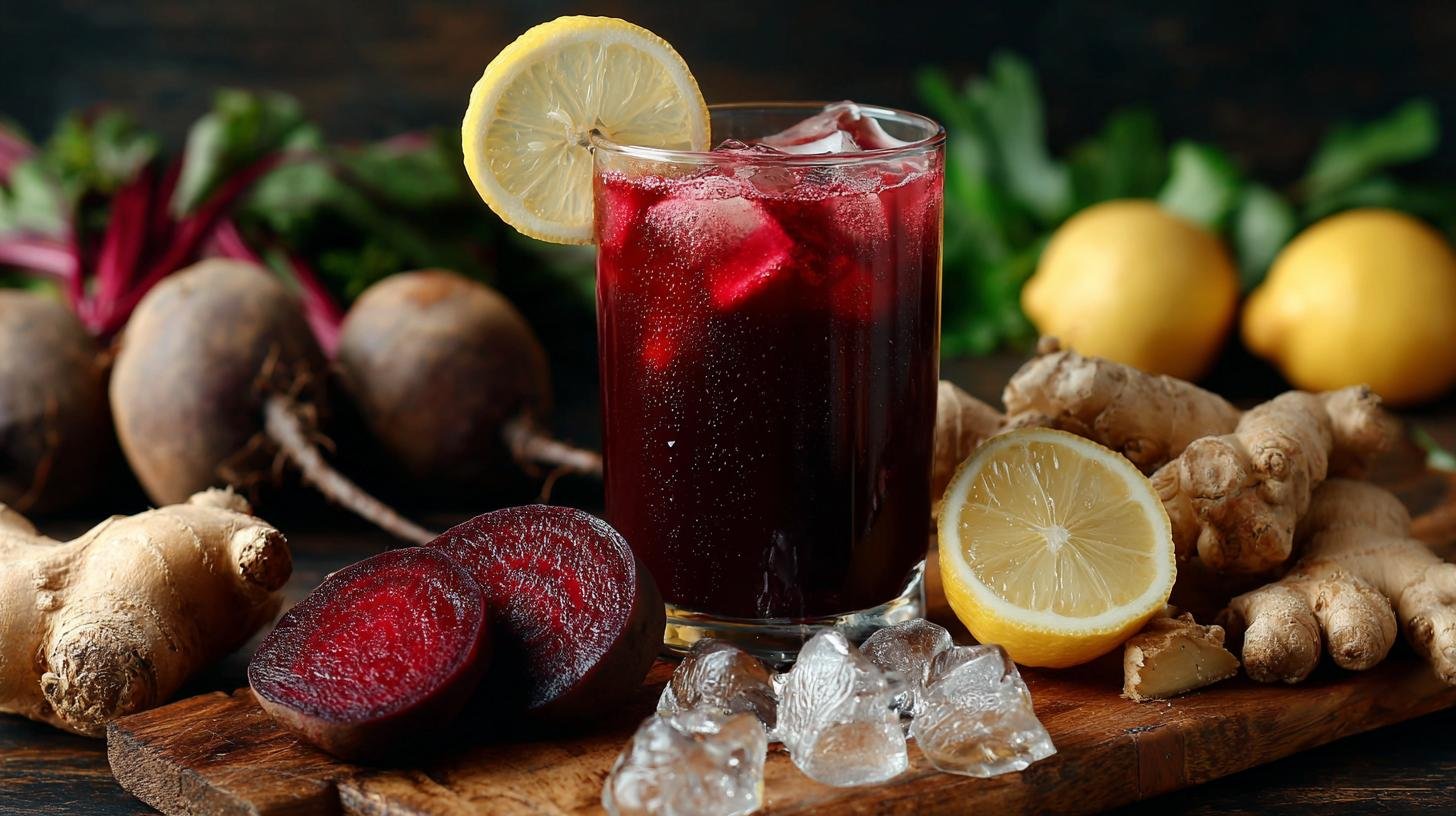 Jaké léčivé účinky má šťáva z červené řepy s citronem a zázvorem