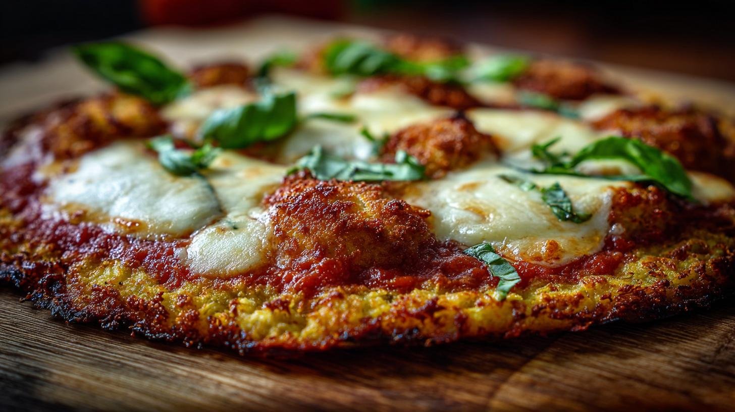 Domácí pizza bez mouky: květák, mozzarella a rajčatová omáčka. Proč sáhnout po květákovém těstu