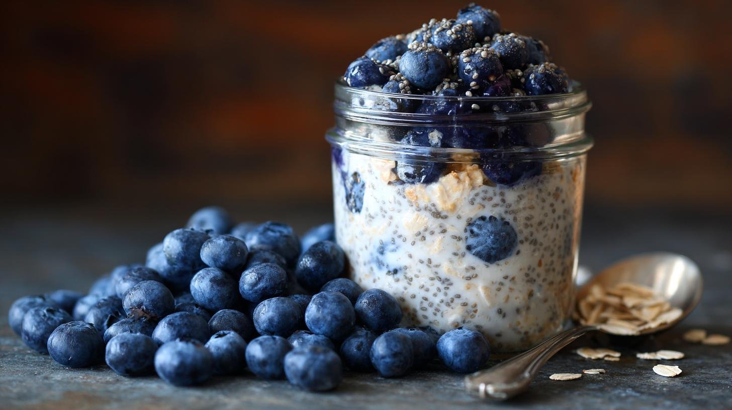 Snídaňový zázrak: ovesné vločky, chia a borůvky pro energii celý den. Kdy a jak na to