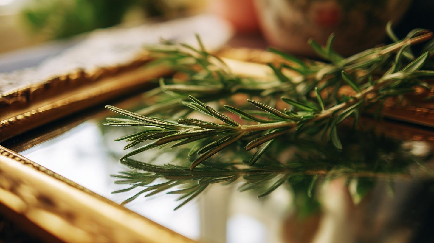 Proč podle Feng-šuej pověsit větvičku rozmarýnu na zrcadlo. Co se skrývá za tradicí