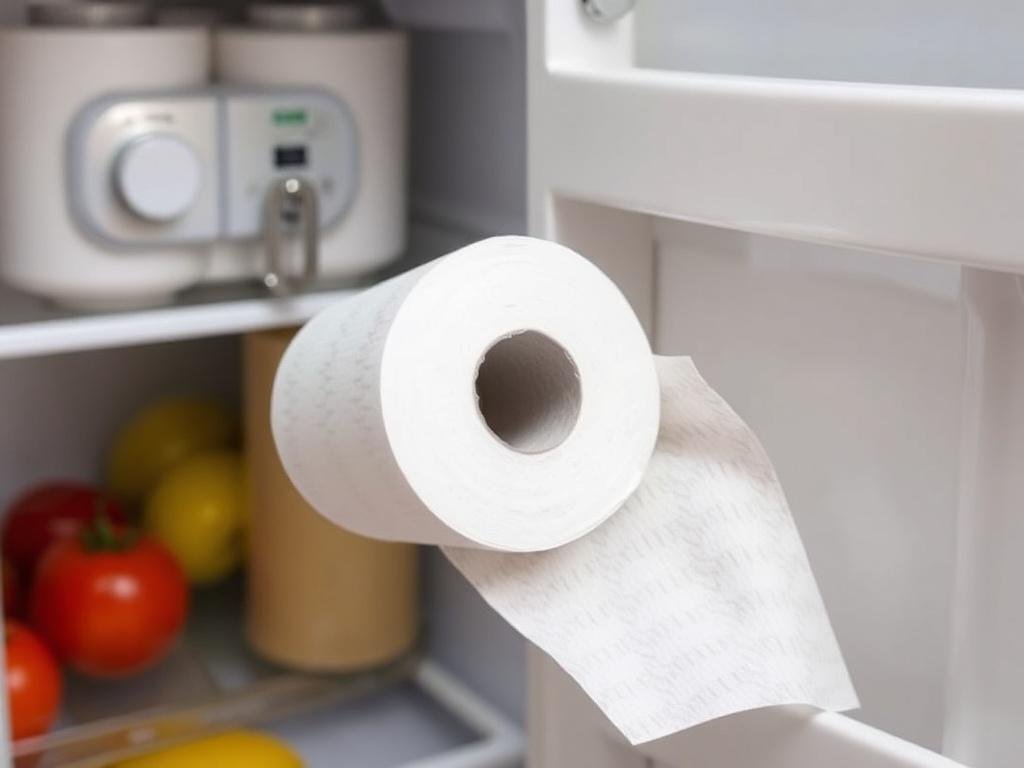 Znáte tento trik? Toaletní papír vyřeší zápachy a vlhkost v lednici