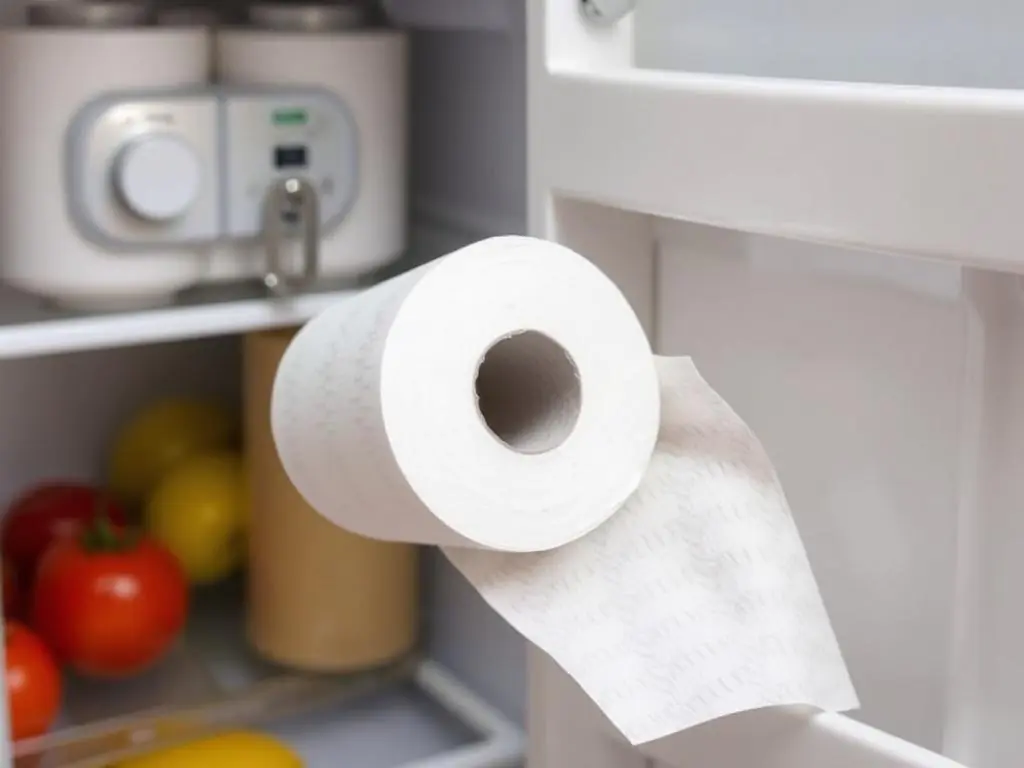Znáte tento trik? Toaletní papír vyřeší zápachy a vlhkost v lednici 1 Znáte tento trik? Toaletní papír vyřeší zápachy a vlhkost v lednici