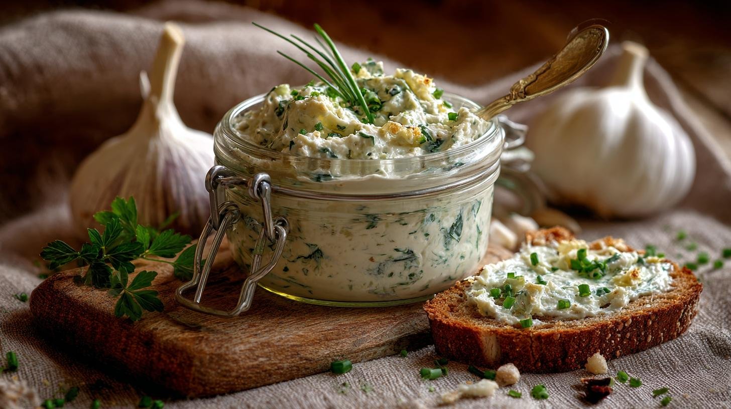 Rychlá pomazánka z tvarohu s česnekem a bylinkami. Tipy pro skladování a podávání