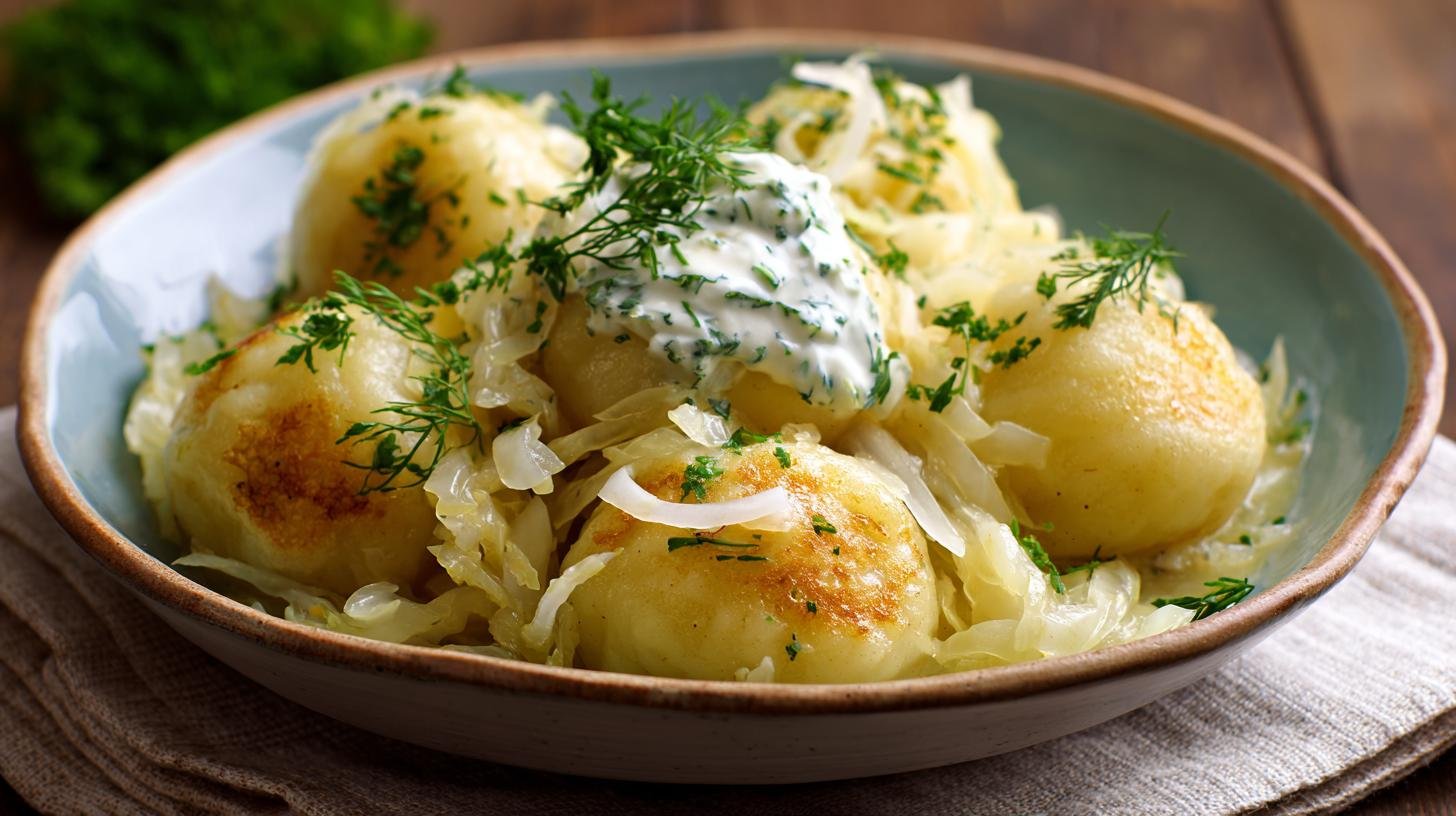 Domácí bramborové knedlíky s cibulkou a zelím bez složitostí. Tipy, které šetří čas a zdroj Domácí bramborové knedlíky s cibulkou a zelím bez složitostí. Tipy, které šetří čas a zdroj