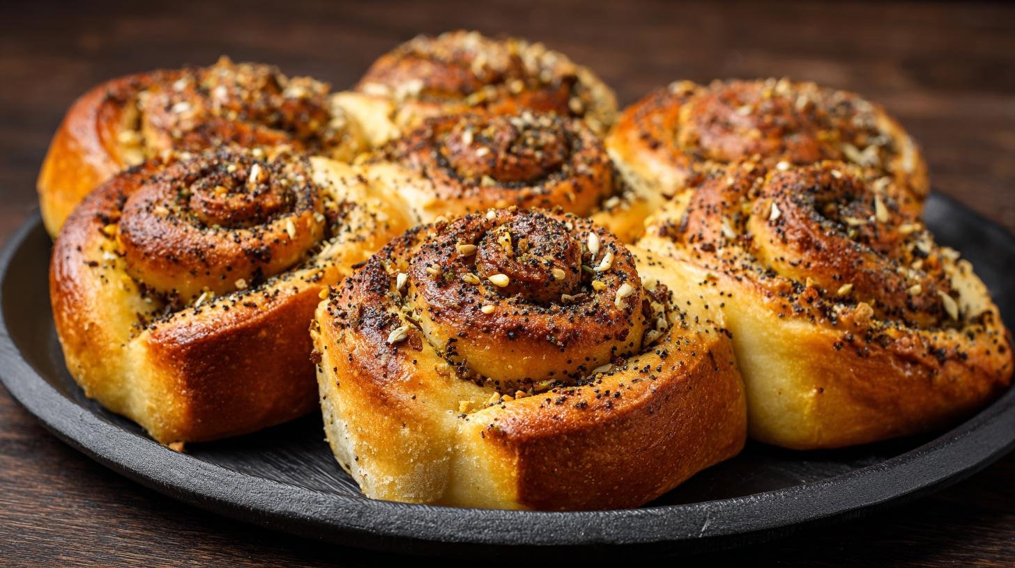 Domácí slané bulky s cibulkou a mákem bez komplikací 1 Domácí slané bulky s cibulkou a mákem bez komplikací