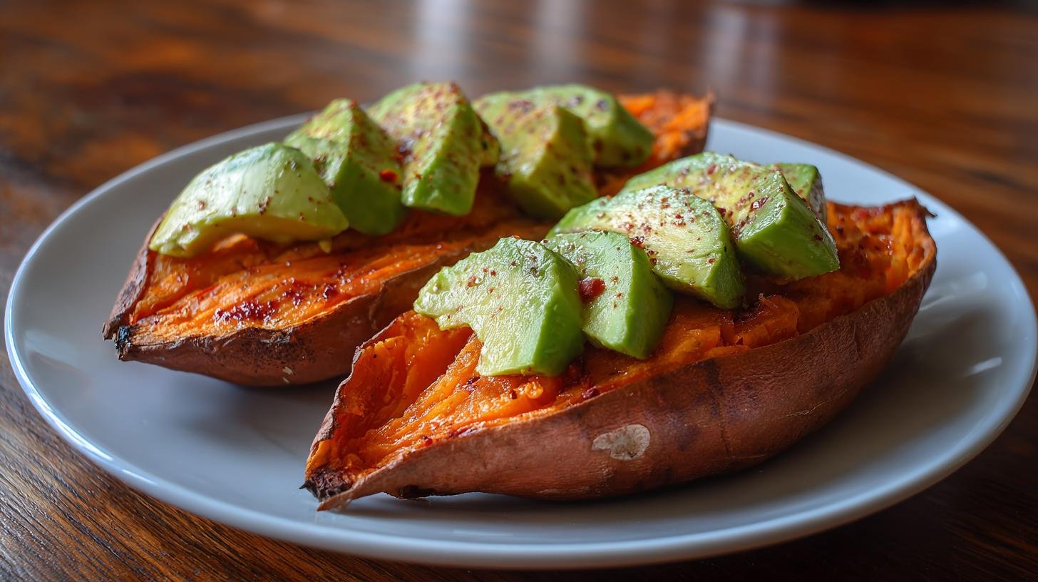 Pečené batáty a avokádo: jídlo, které vyrovnává cukr v krvi. Nutriční rychlovka