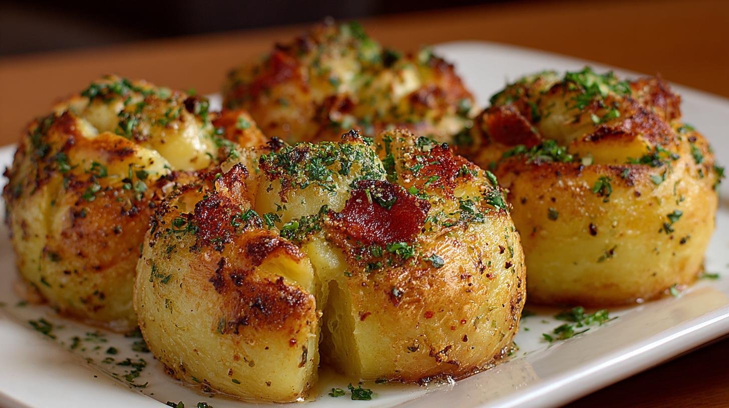 Plněné housky s bramborami a máslem bez složité práce. Rychlý postup Plněné housky s bramborami a máslem bez složité práce. Rychlý postup