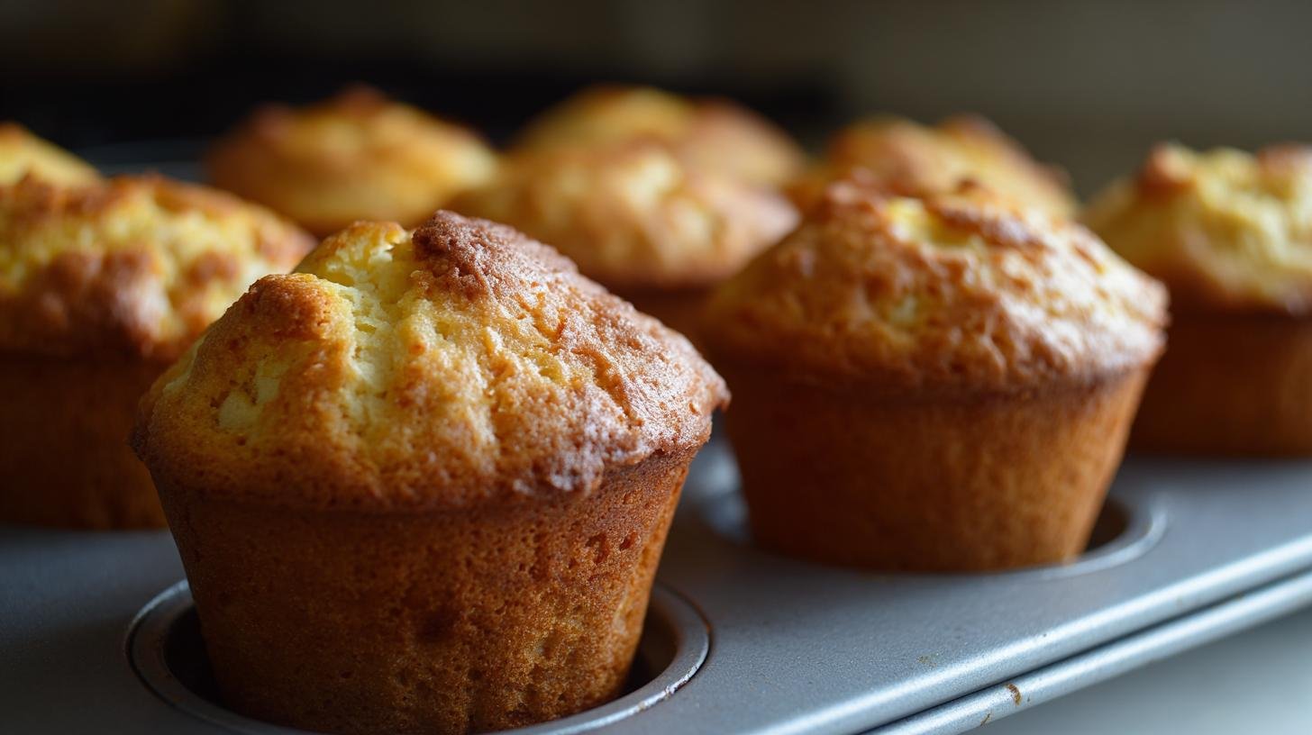 Rychlé muffiny s moukou a máslem, které konečně drží