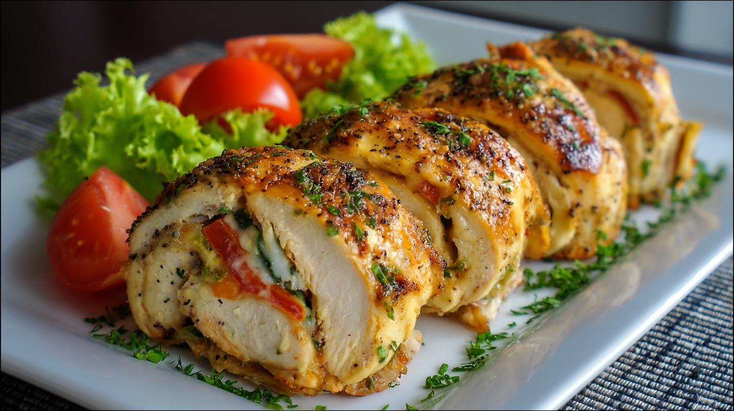 Snadné kuřecí rolky s máslem a zeleninou pro rychlé servírování. Proč to funguje Snadné kuřecí rolky s máslem a zeleninou pro rychlé servírování. Proč to funguje