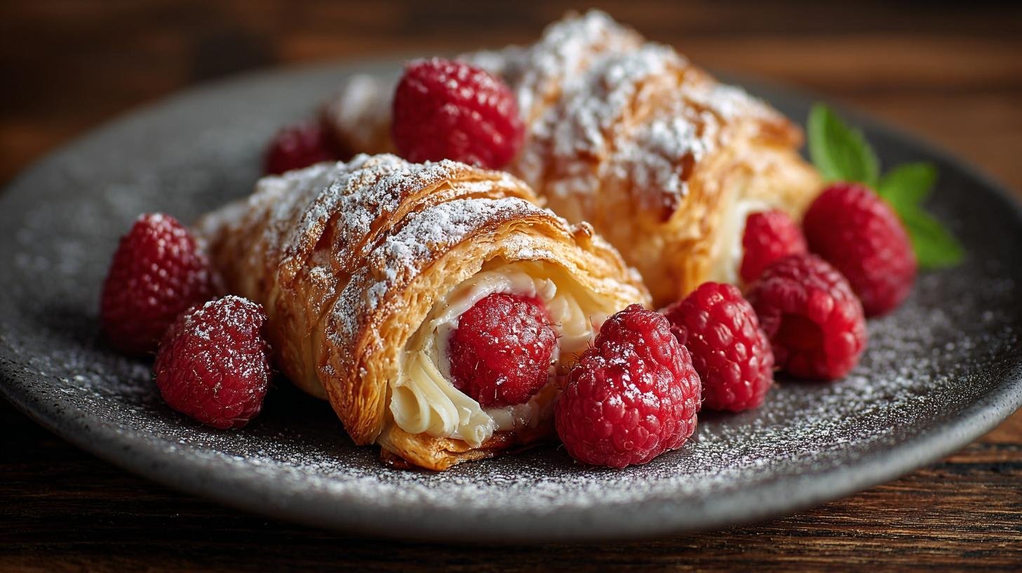 Křupavé koláčky s tvarohem a malinami pro dokonalé ráno 1 Křupavé koláčky s tvarohem a malinami pro dokonalé ráno