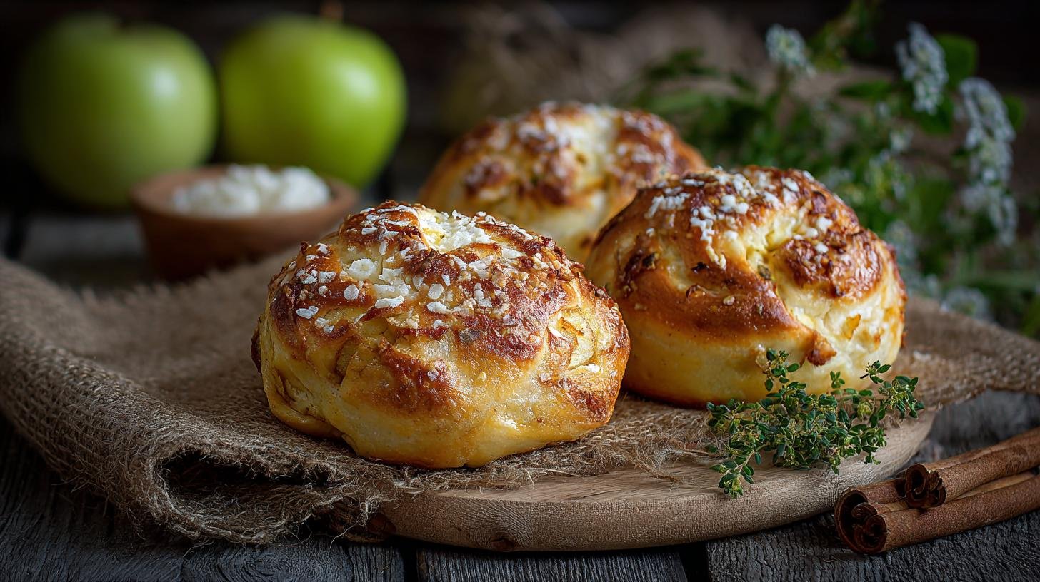 Jemné buchty s tvarohem a jablky bez složité práce. Tajemství vláčných buchet