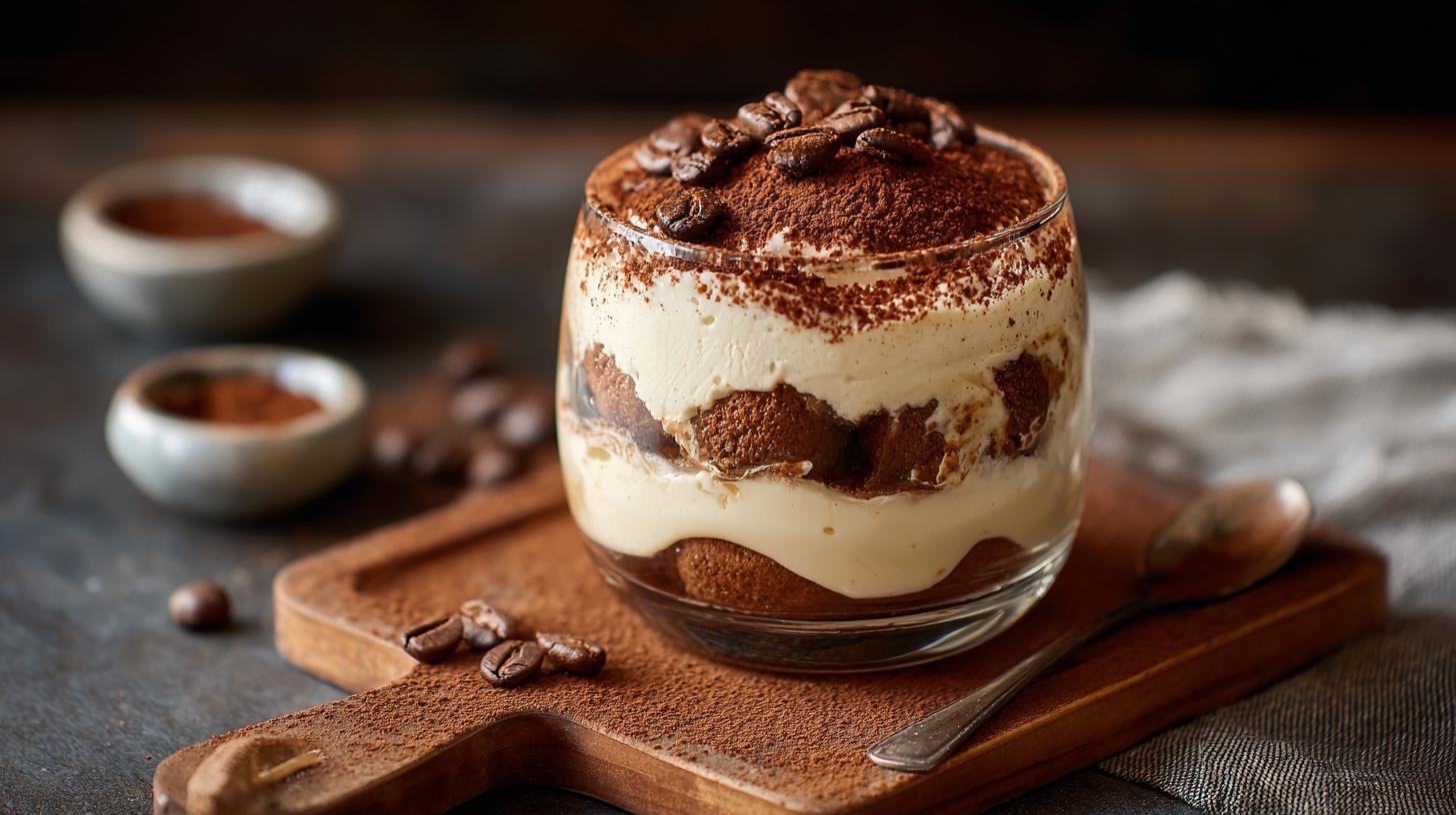 Lehký tiramisu krém s kávou a kakaem za pár kroků. Proč sáhnout po odlehčené verzi