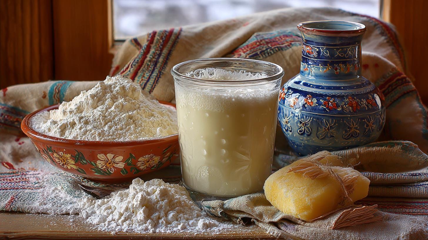 Levný dezert z kefíru a mouky, který chutná překvapivě dobře. Ingredience a postup