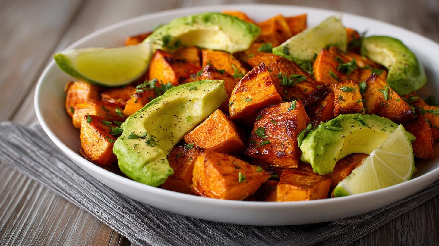 Pečené batáty a avokádo: jídlo, které vyrovnává cukr v krvi. Proč kombinace funguje