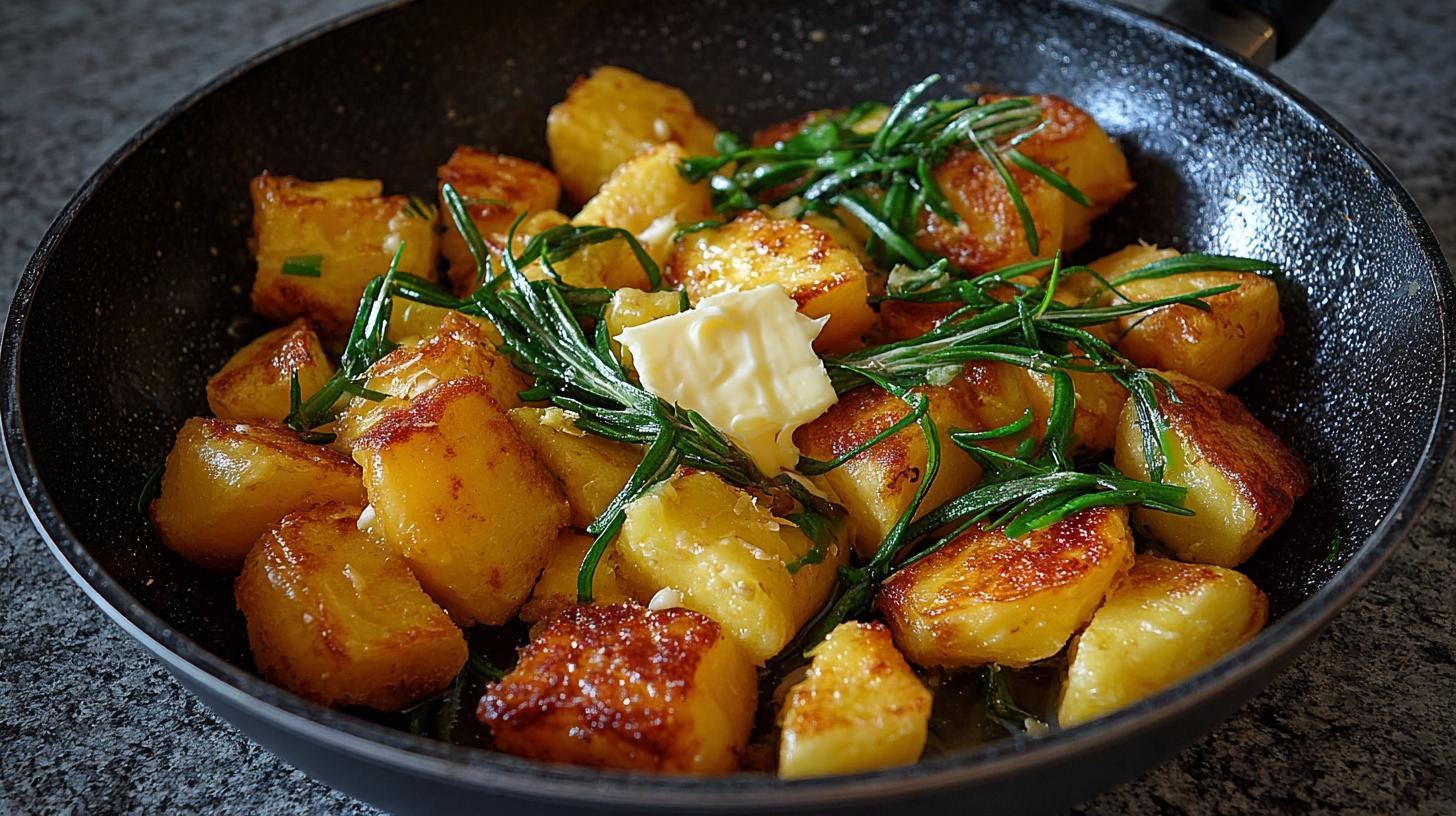 Brambory na pánvi s máslem jako doma. Ingredience a malé triky Brambory na pánvi s máslem jako doma. Ingredience a malé triky