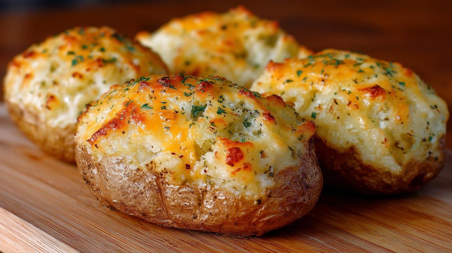 Zapečené brambory se sýrem drží pohromadě