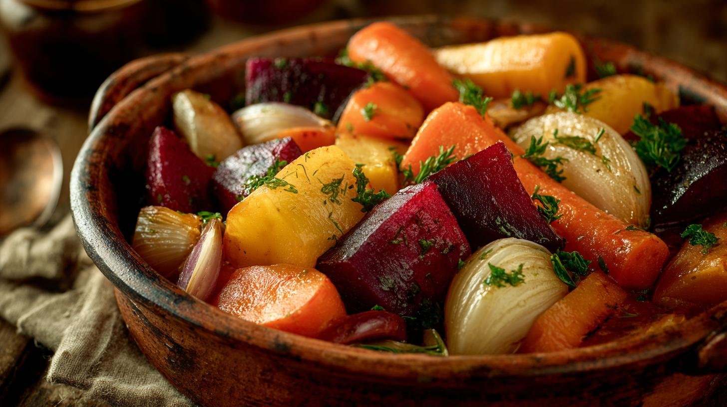 Teplý domácí oběd z kořenová zelenina 2 Teplý domácí oběd z kořenová zelenina