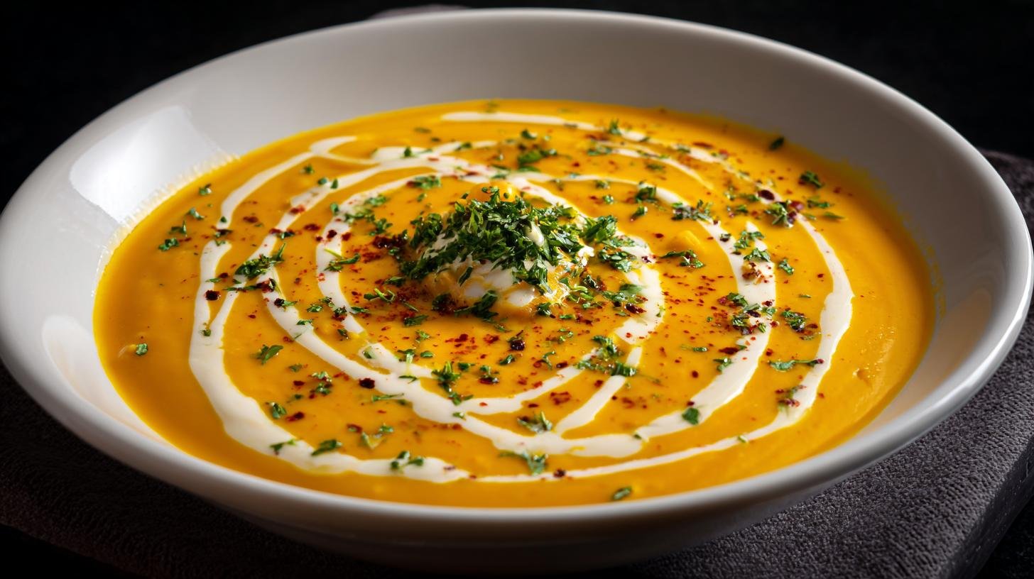 Zeleninový krém z mrkve a smetany 8 Zeleninový krém z mrkve a smetany