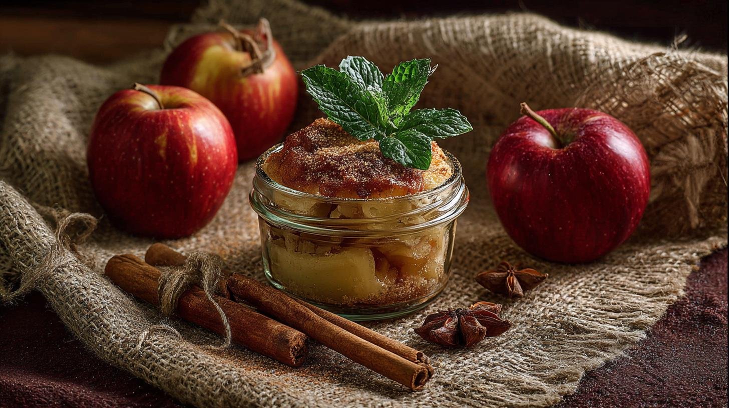 Jablka a skořice vytvoří dezert plný pohody