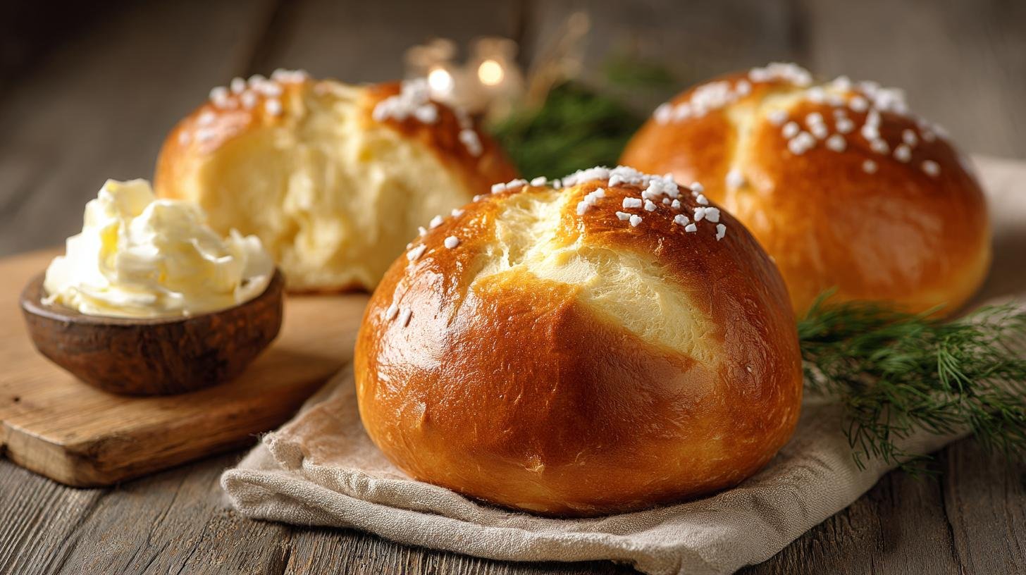 Nadýchané buchty z tvaroh a máslo do zimy
