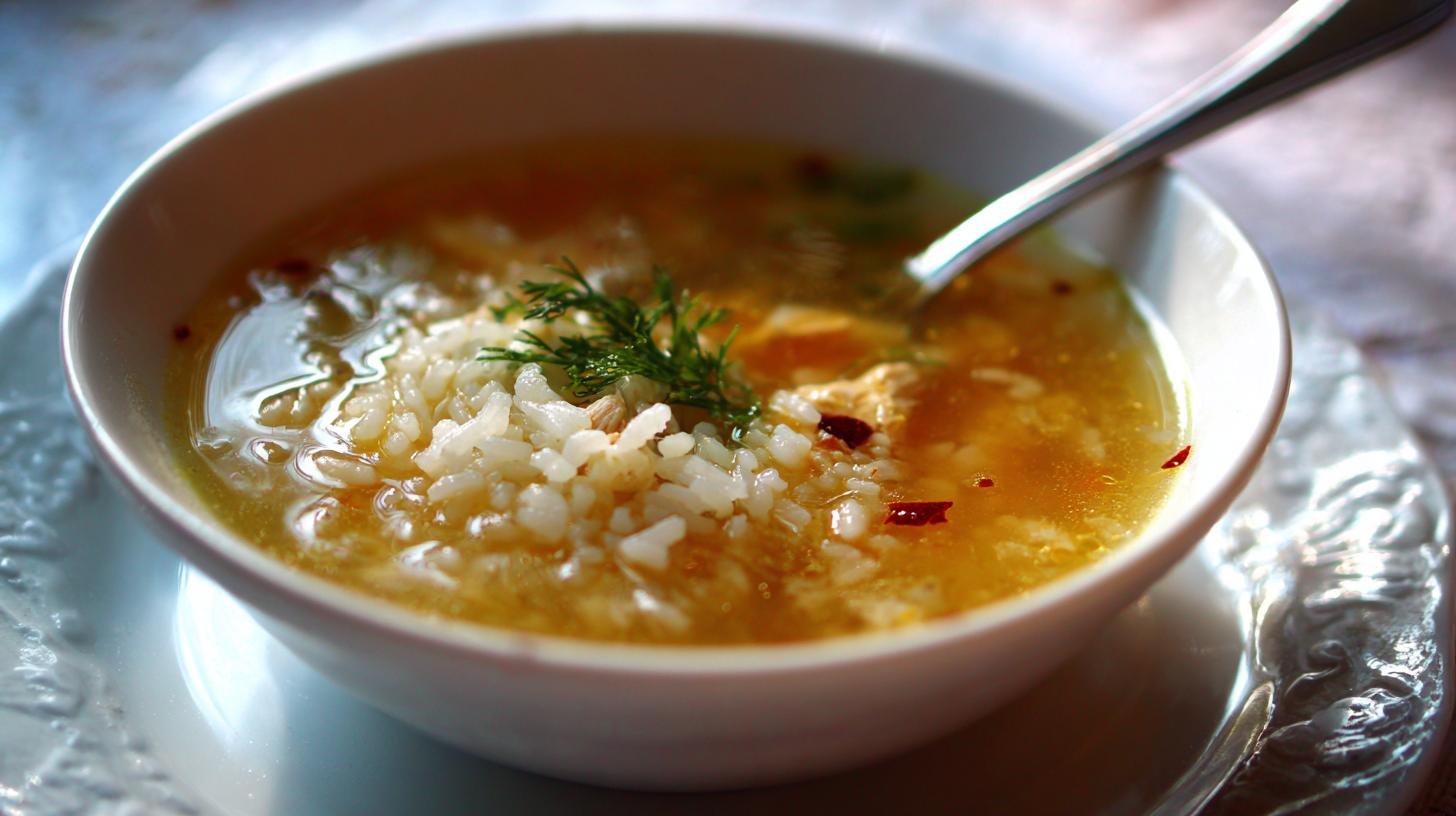 Kuřecí vývar s rýží: správný způsob, aby byl vždy čirý