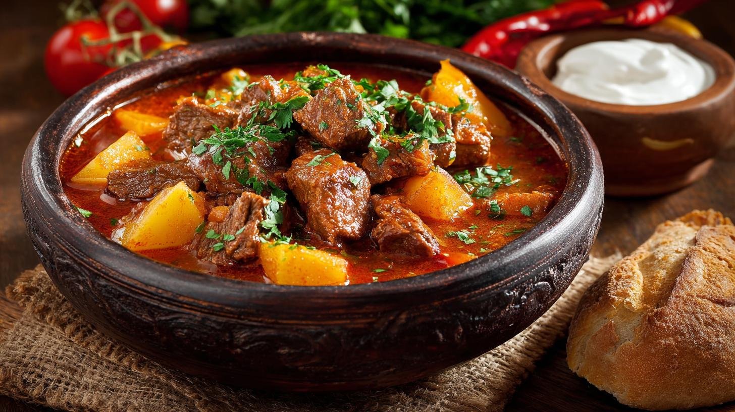 Guláš z hovězího masa chutná lépe správným tahem 1 Guláš z hovězího masa chutná lépe správným tahem