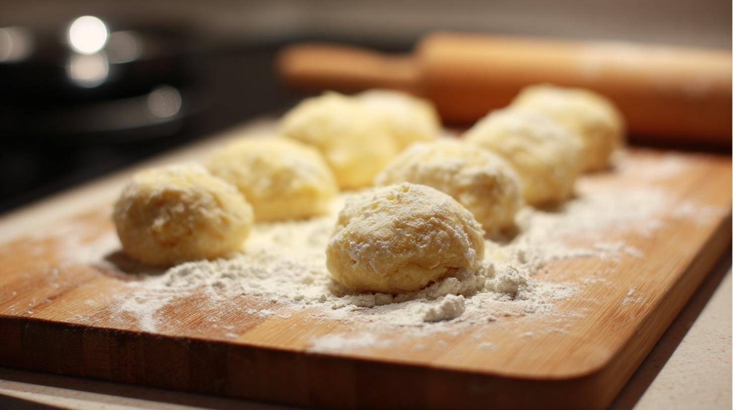 Bramborové šišky s tvarohem bez rozpadání: správná metoda. Správná metoda krok za krokem