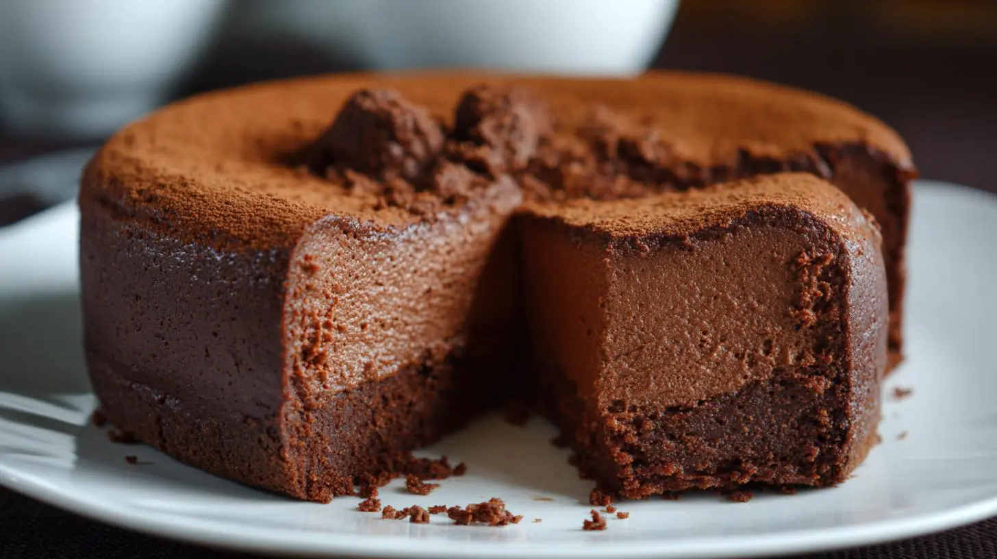 Tvarohový koláč s kakaem: snadný postup pro vláčný výsledek