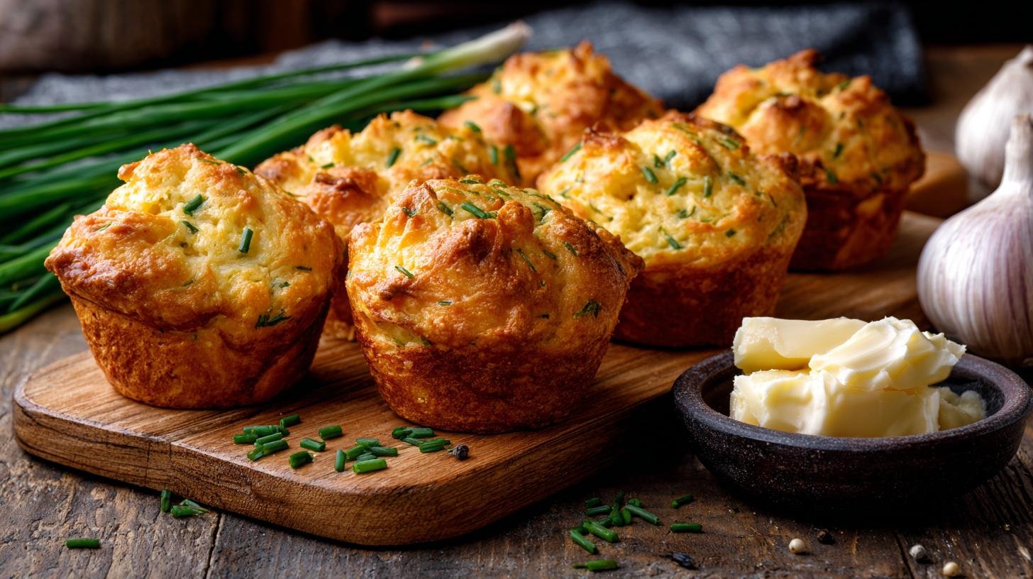 Slané muffiny z mouky a sýra rychle. Co budete potřebovat