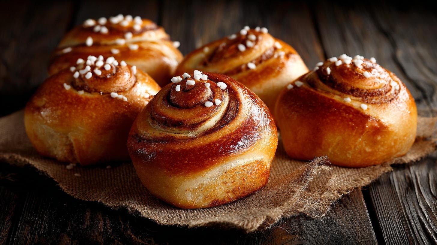 Sladké rolky z mouka bez složitého kynutí