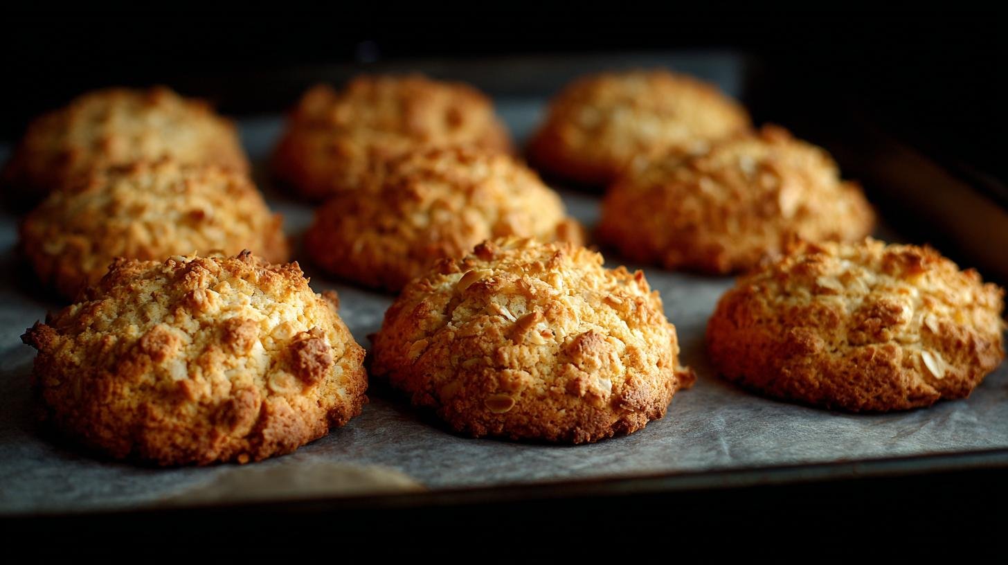 Ovesné sušenky s kokosem hotové za 10 minut bez stresu. Ingredience a základní pomůcky