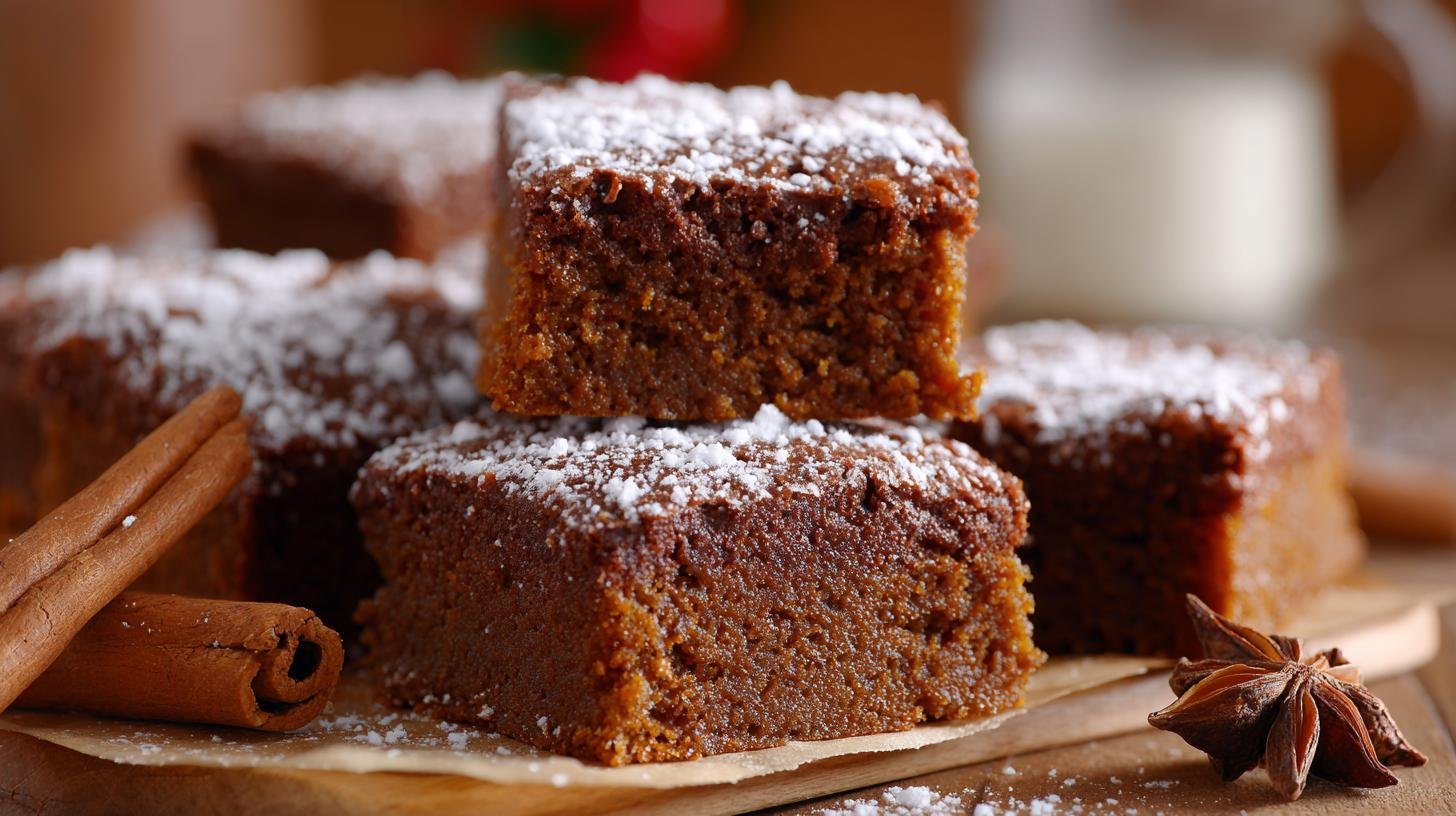 Nadýchané perníkové řezy s kakaem mají silnější chuť bez námahy. Rychlý recept a šikovné úspory času