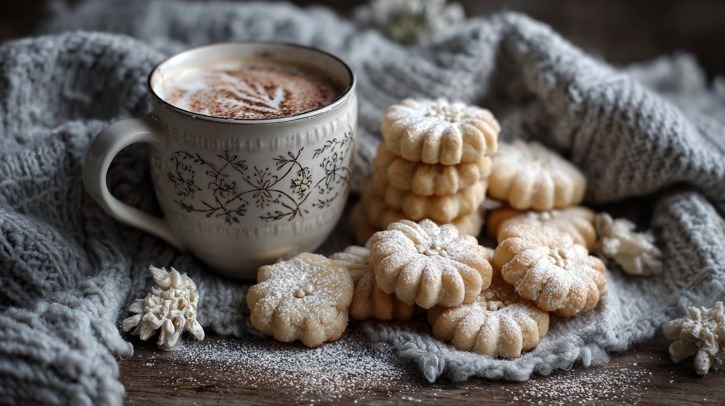 Domácí sušenky z máslo ideální k zimní kávě