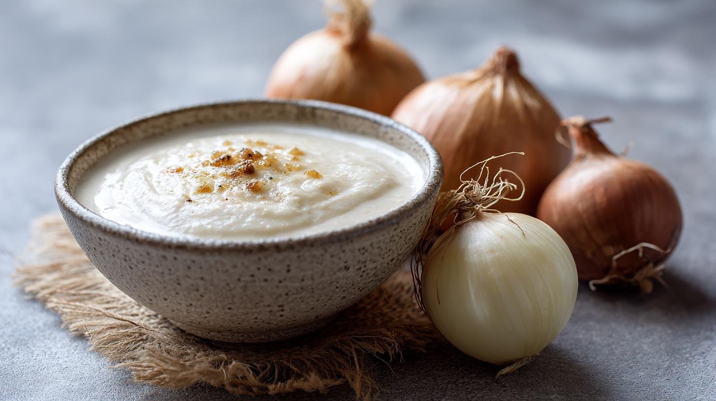 Zimní omáčka z cibule a smetana správně