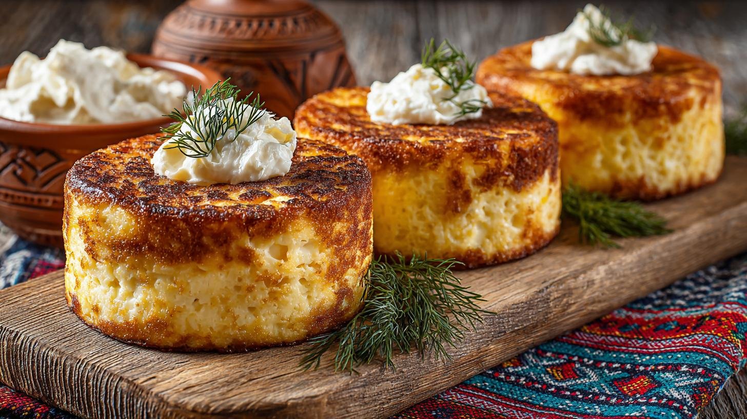 Domácí syté koláče z sýr a smetana. Co potřebujete a jak ušetřit