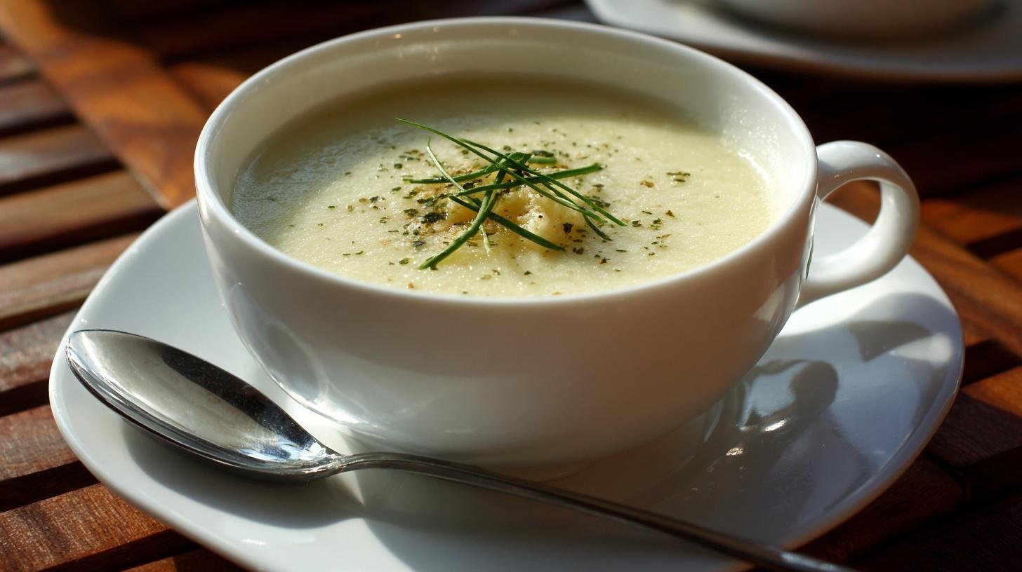 Krémová polévka z brambor a smetany jako jistý recept. Jak polévku ozvláštnit