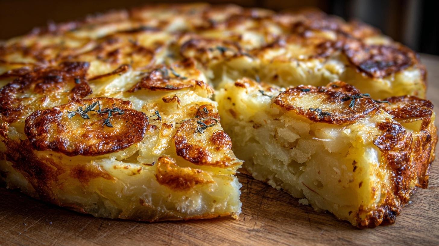 Bramborový koláč se sýrem připravený správným způsobem má lepší chuť