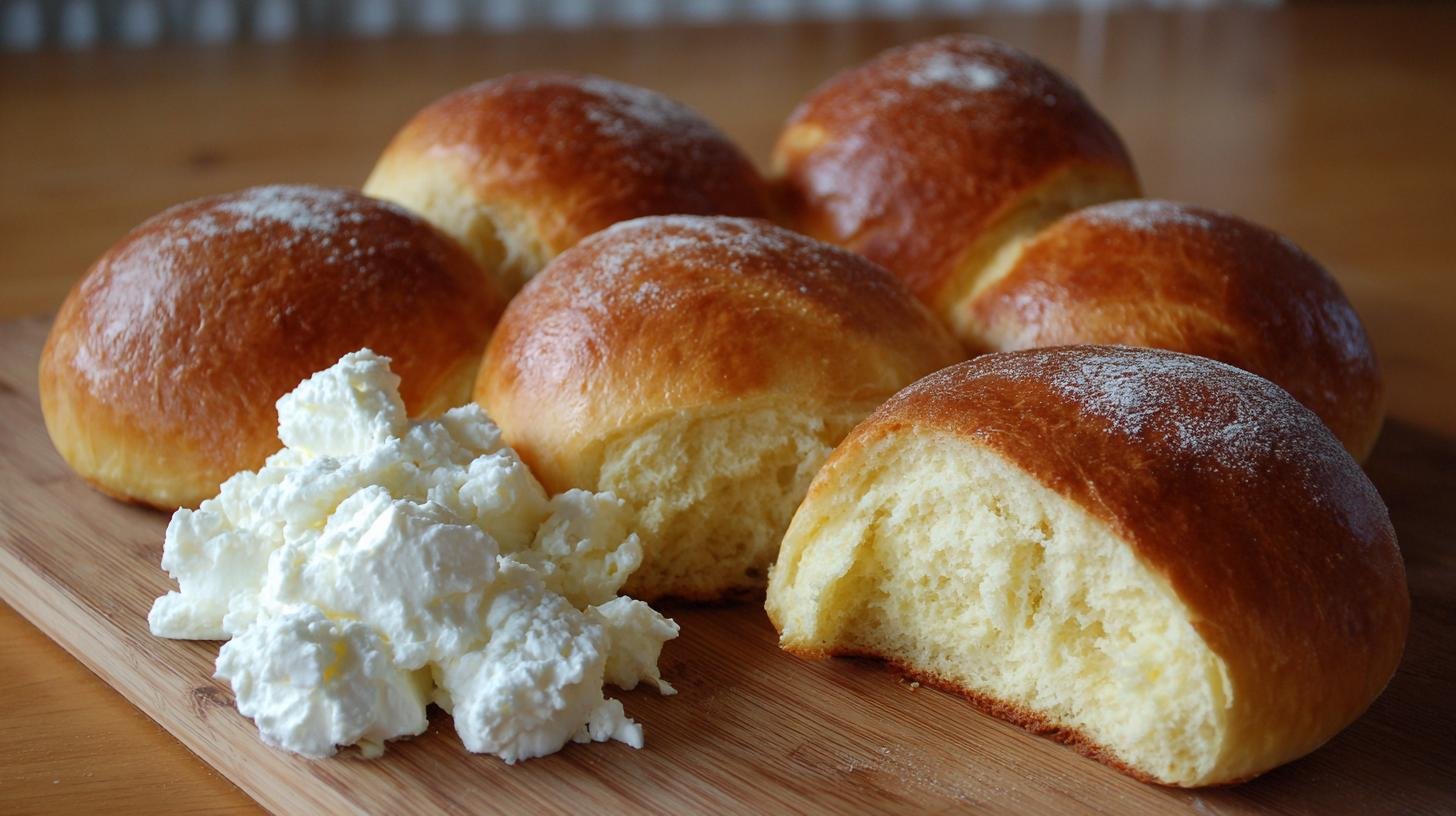 Buchty z tvarohu a mouky vždy měkké. Proč právě tvaroh