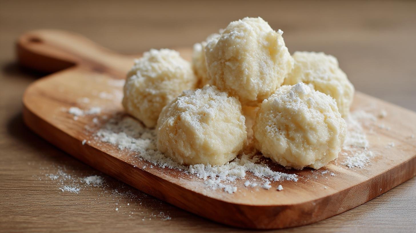 Knedlíky s tvarohem zůstanou nadýchané. Ingredience — přehledná tabulka Knedlíky s tvarohem zůstanou nadýchané. Ingredience — přehledná tabulka