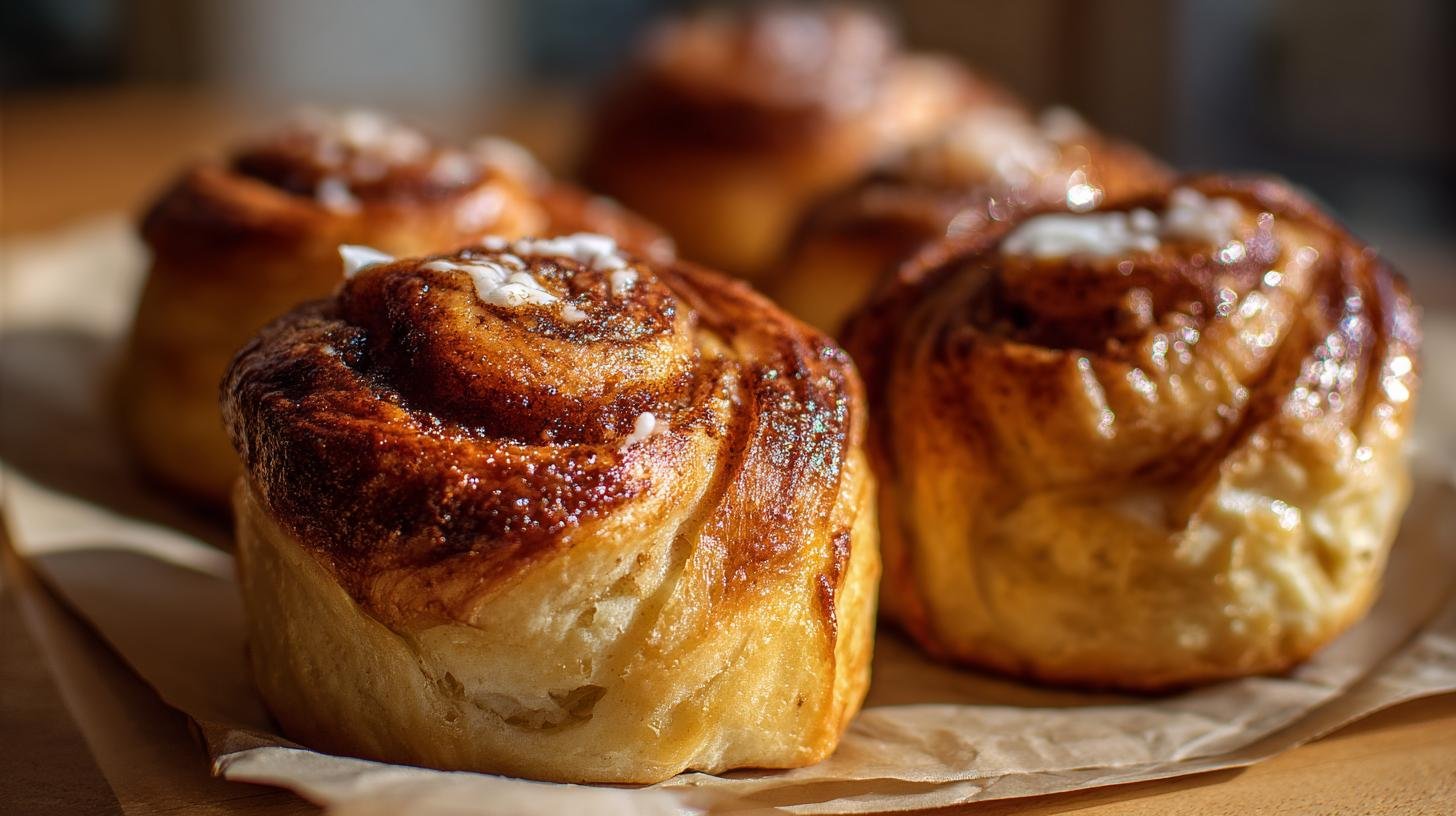 Skořicové koláčky z tvarohu drží pevně díky jednomu zlepšováku