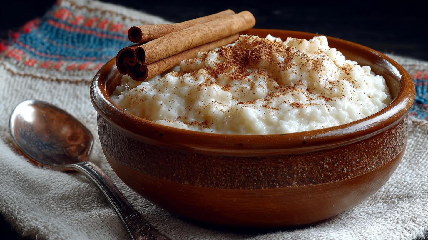 Rýžový pudink se skořicí je jemnější díky jednoduchému kroku