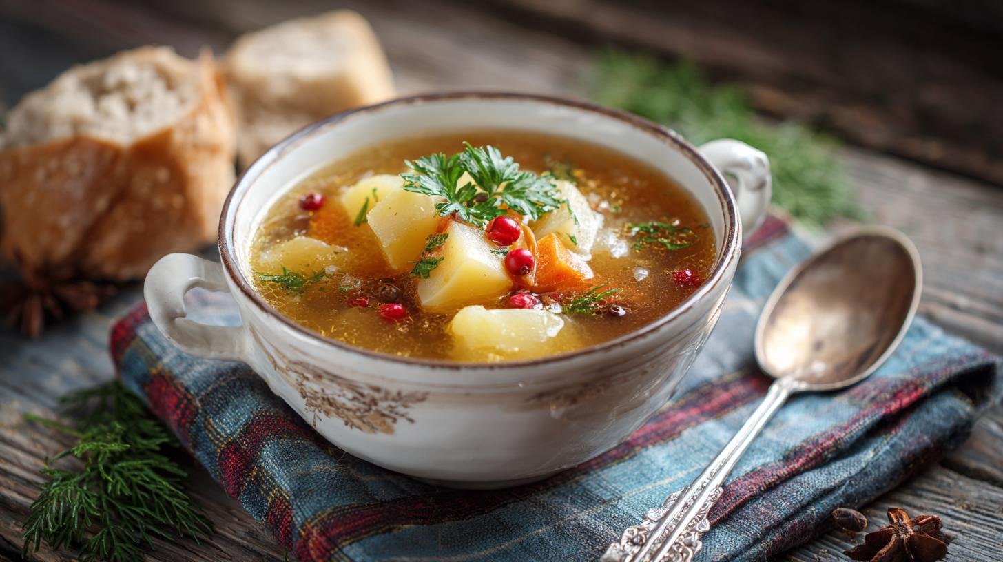 Zimní bramboračka z brambory zahřeje ruce. Proč polévka působí tak důvěrně