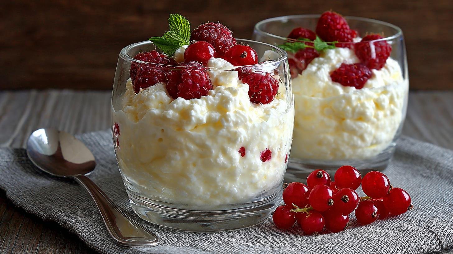 Dezert do skleničky z tvarohu snadno. Proč ho zvolit