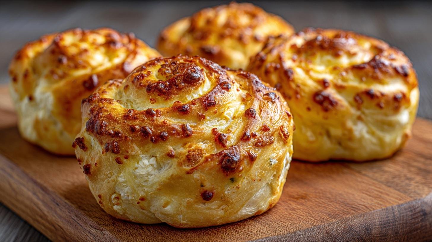 Slané buchty z tvarohu a mouky. Recept krok za krokem Slané buchty z tvarohu a mouky. Recept krok za krokem