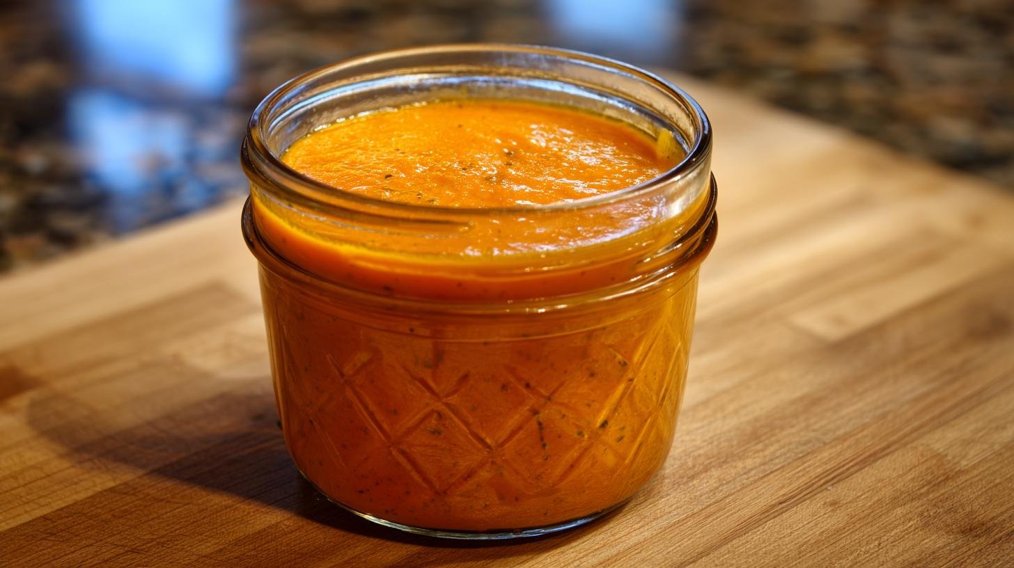 Domácí omáčka z mrkve má plnější chuť. Servírování a praktické využití