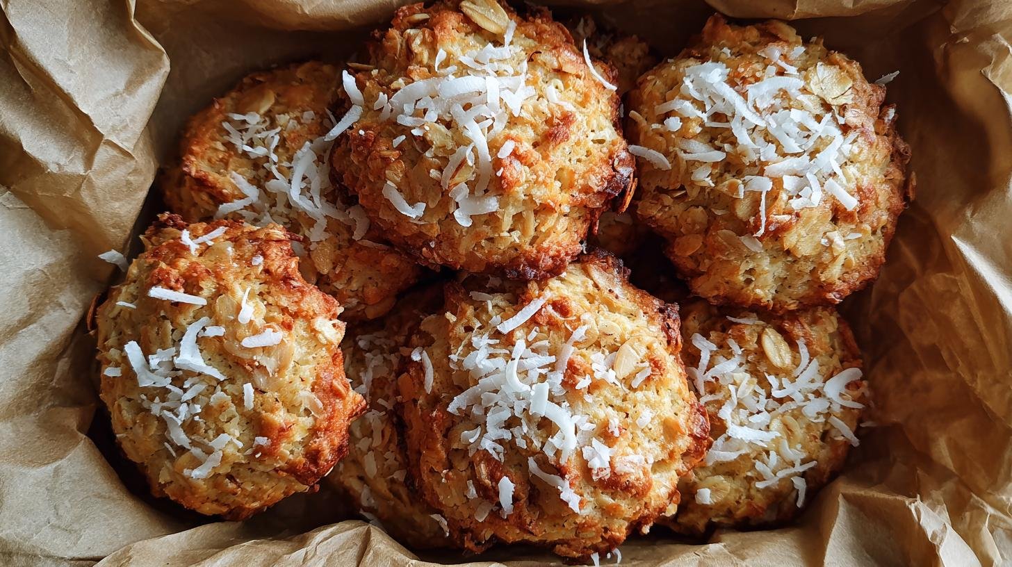 Ovesné sušenky s kokosem hotové za 10 minut bez stresu