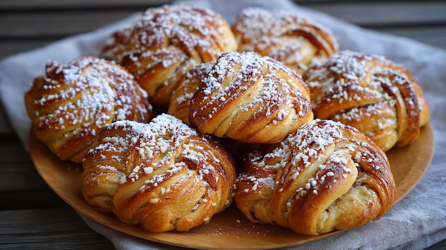 Skořicové koláčky z tvarohu drží pevně díky jednomu zlepšováku. Kdy tento trik využít