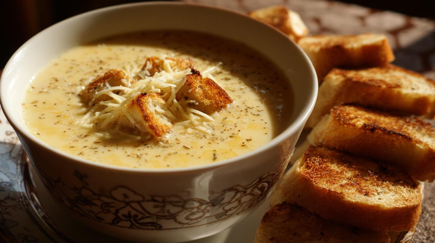 Rychlá smetanová polévka se sýrem jako teplá večeře. Triky pro větší efekt a úsporu